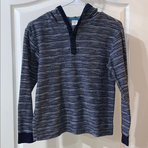 Navy hoodie barely worn long sleeve Gymboree